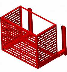 Корзина для кондиционера на мокрый фасад