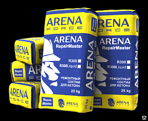 ARENA RepairMaster R300 тиксотропный ремонтный состав для бетона