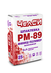 ШПАКЛЕВКА БЕЛОСНЕЖНАЯ ЧЕЛСИ-ФИНИШ ПОЛИМЕР PM-89