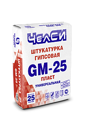 ШТУКАТУРКА ГИПСОВАЯ ЧЕЛСИ-ПЛАСТ GM-25