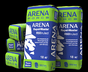 ARENA RepairMaster R60INJECT инъекционный безусадочный ремонтный состав для бетона